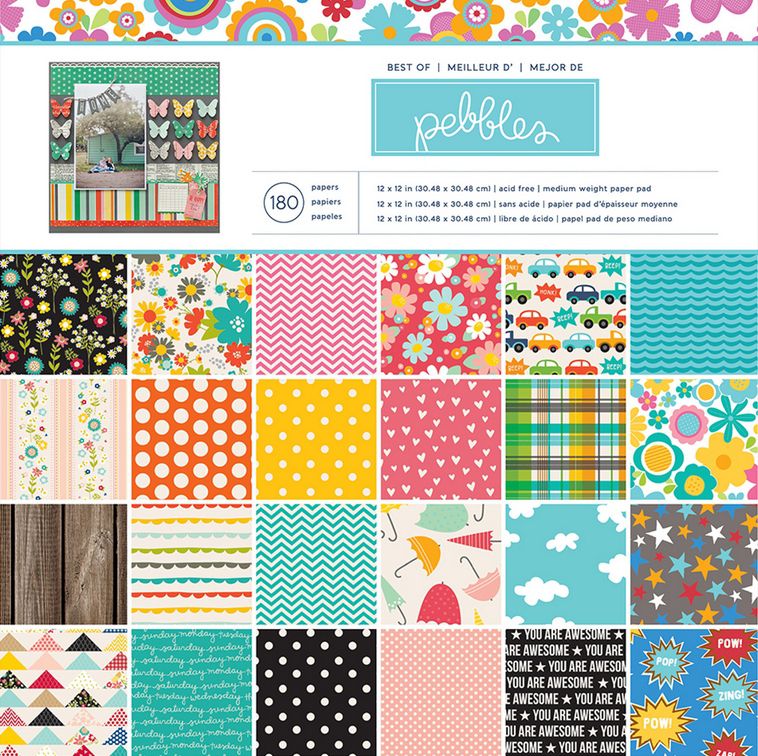 Best Of Pebbles - 12X12&quot; Paper Pad